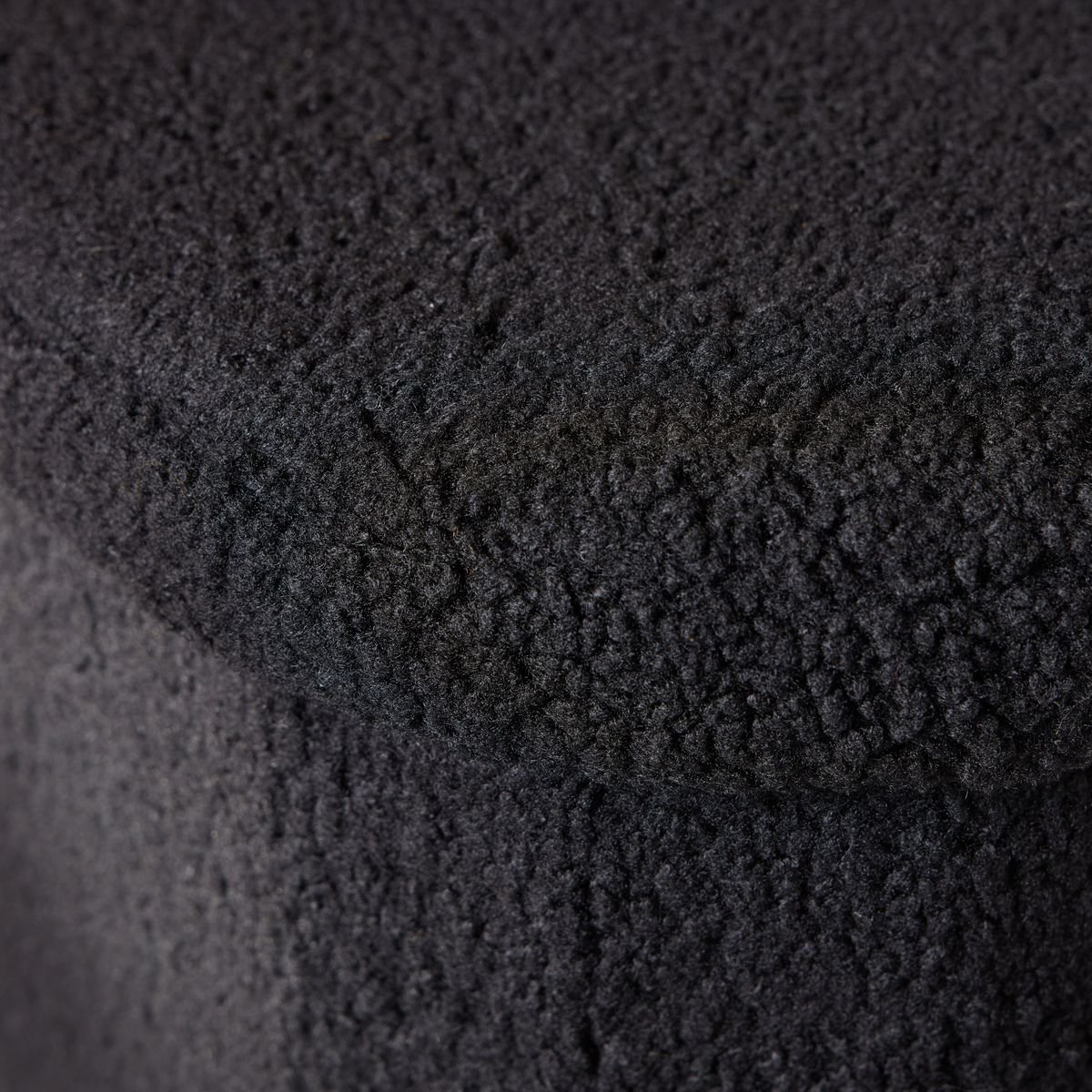 Oval storage bench FACTORY Black