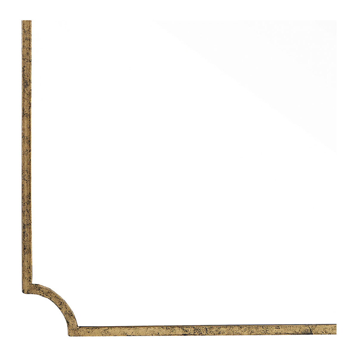 Mirror Margaux in aged gold metal - h. 120 cm BLANC D'IVOIRE Golden