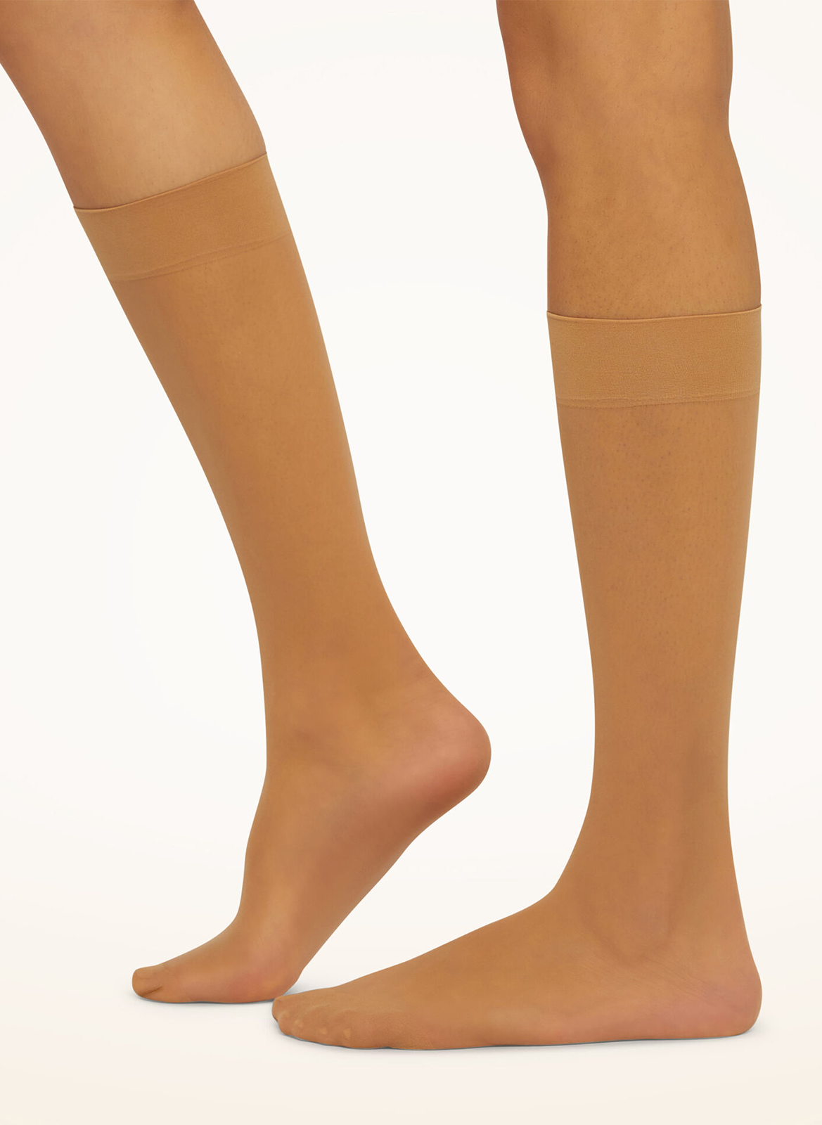 Matte knee-highs WOLFORD Beige