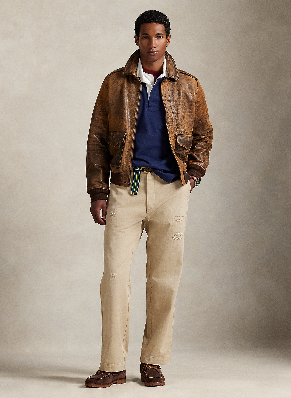 Polo regular-fit en coton POLO RALPH LAUREN Bleu