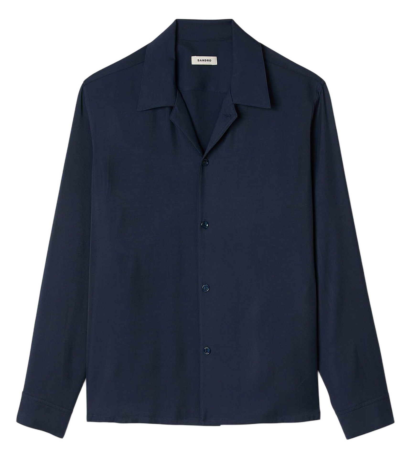 Chemise fluide regular-fit  SANDRO Bleu