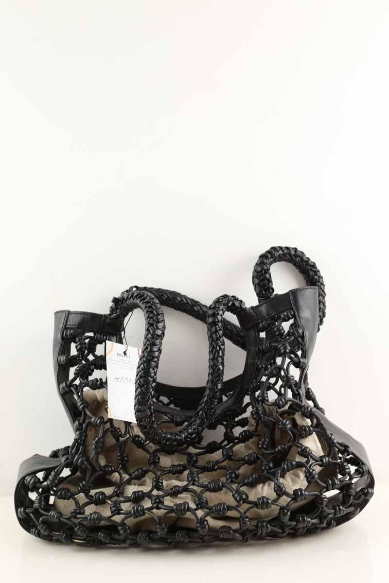 A-line leather skirt ANTIK BATIK - Seconde Main Black