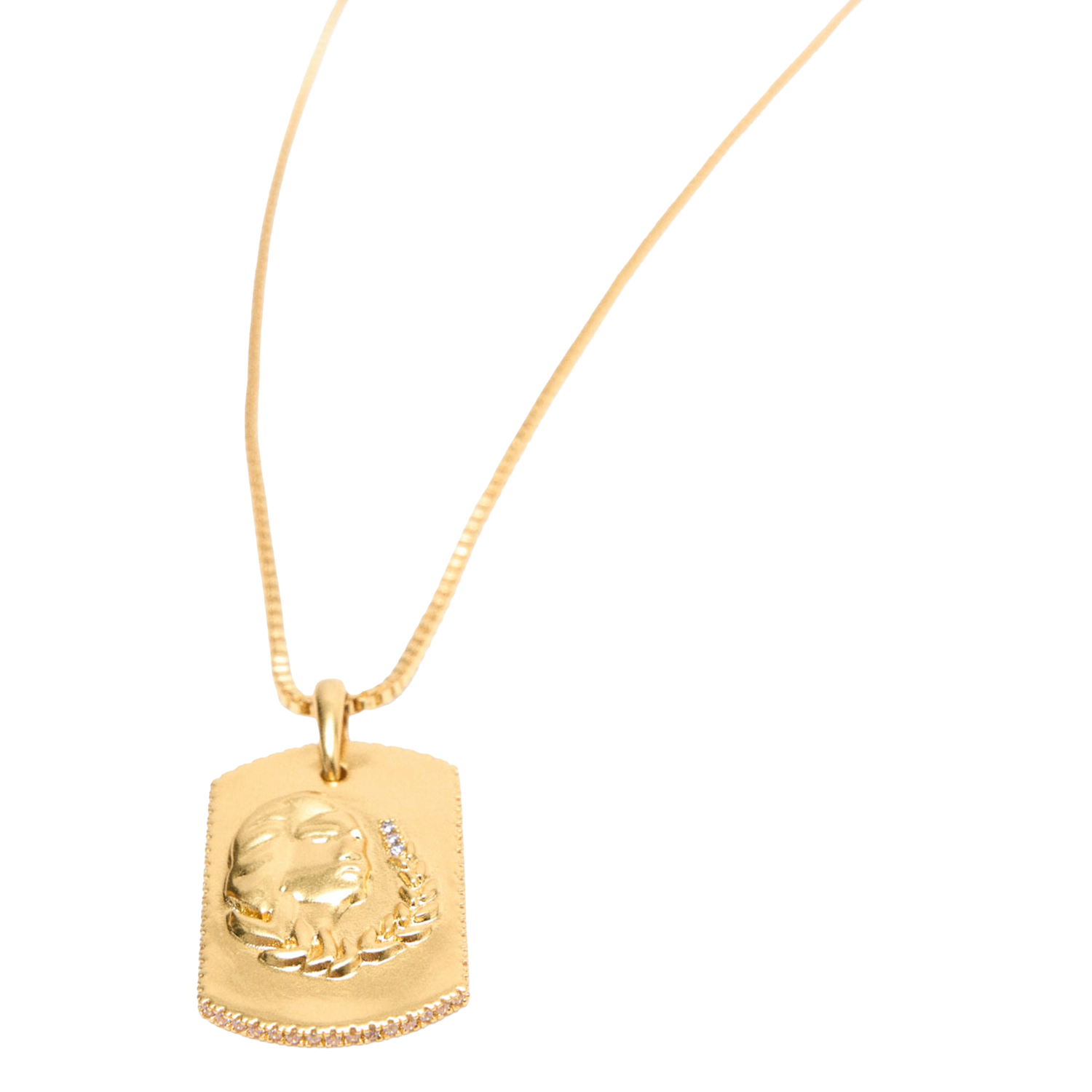 Halsketting van messing MAJE Goudkleurig