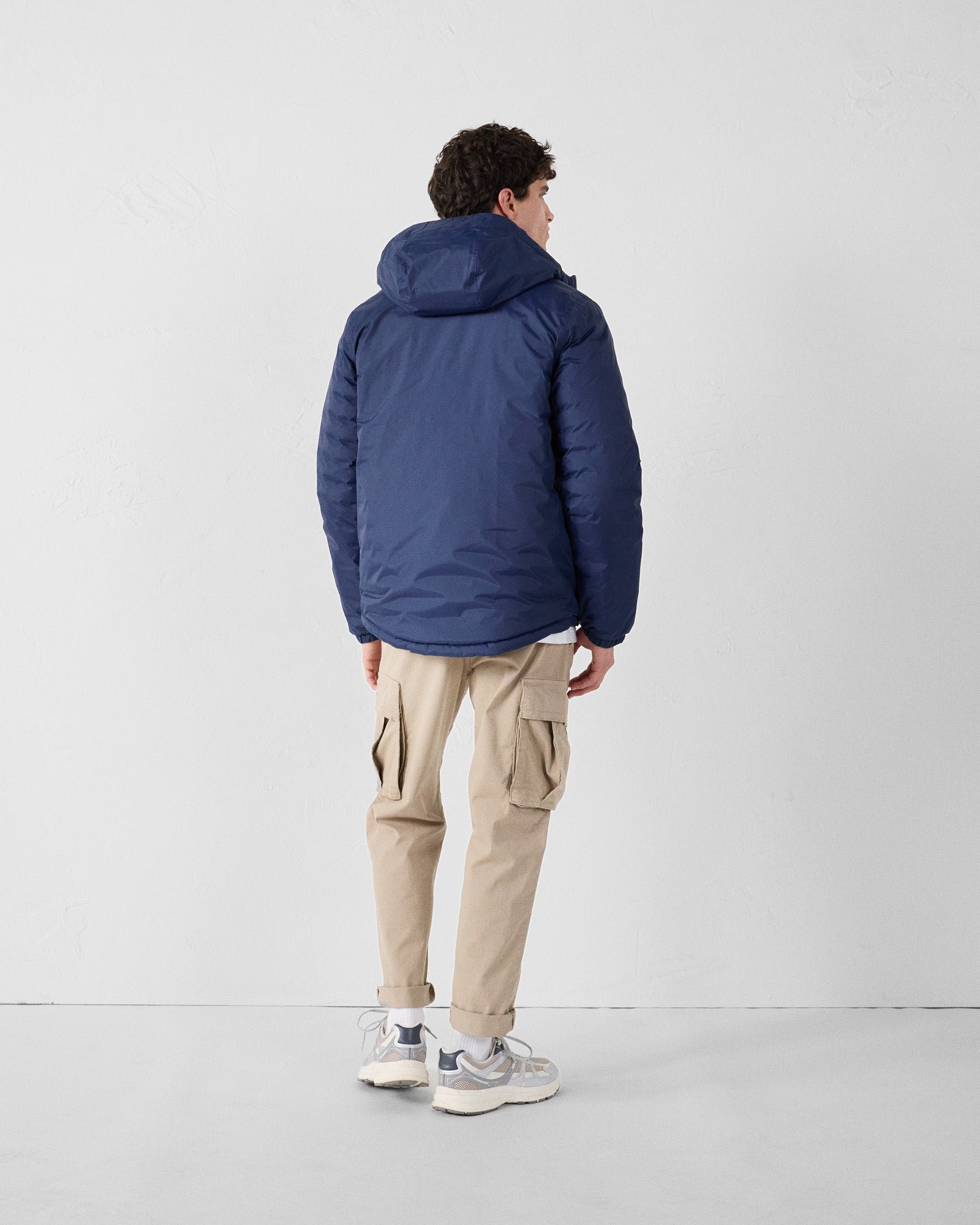 Reversible jacket navy/bluestone brummen JOTT Blue