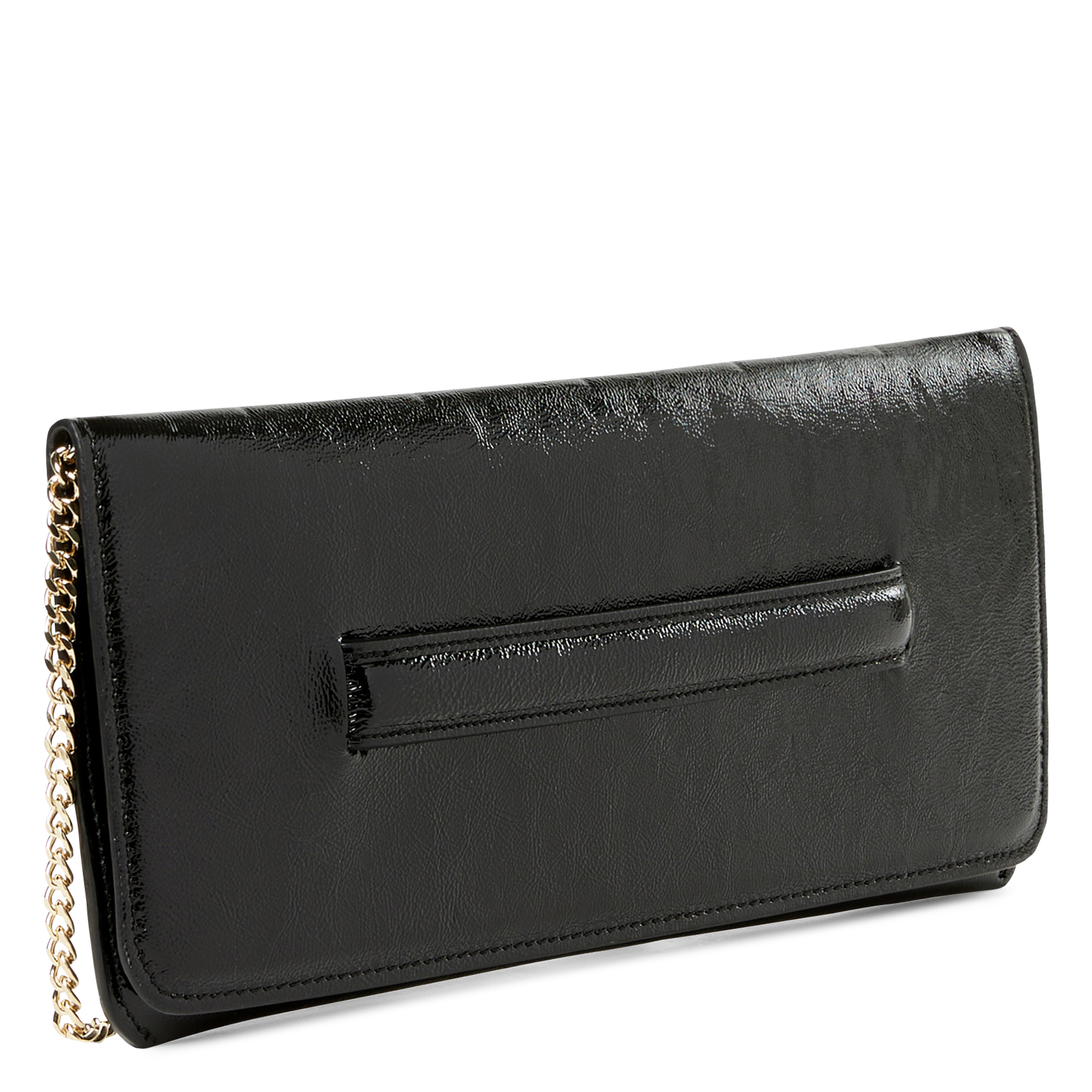 Lakleren clutch SAISON 1865 Zwart