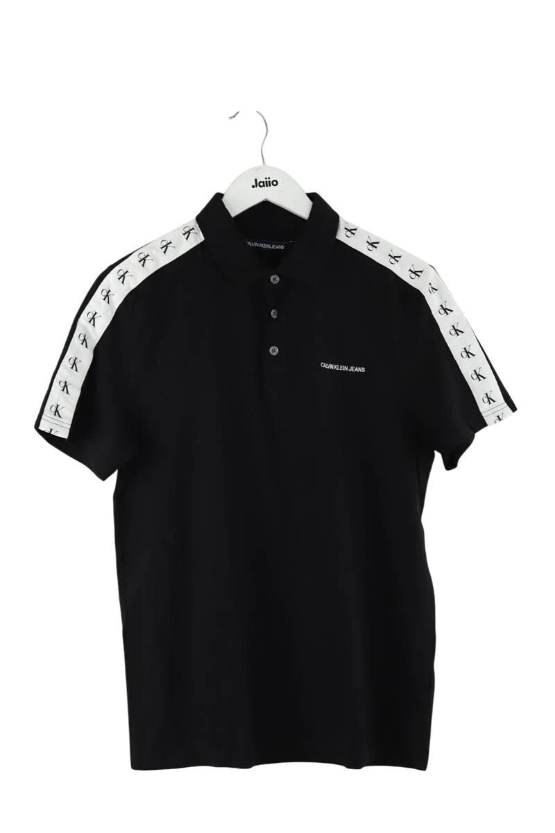 Cotton polo shirt CALVIN KLEIN - Seconde Main Black
