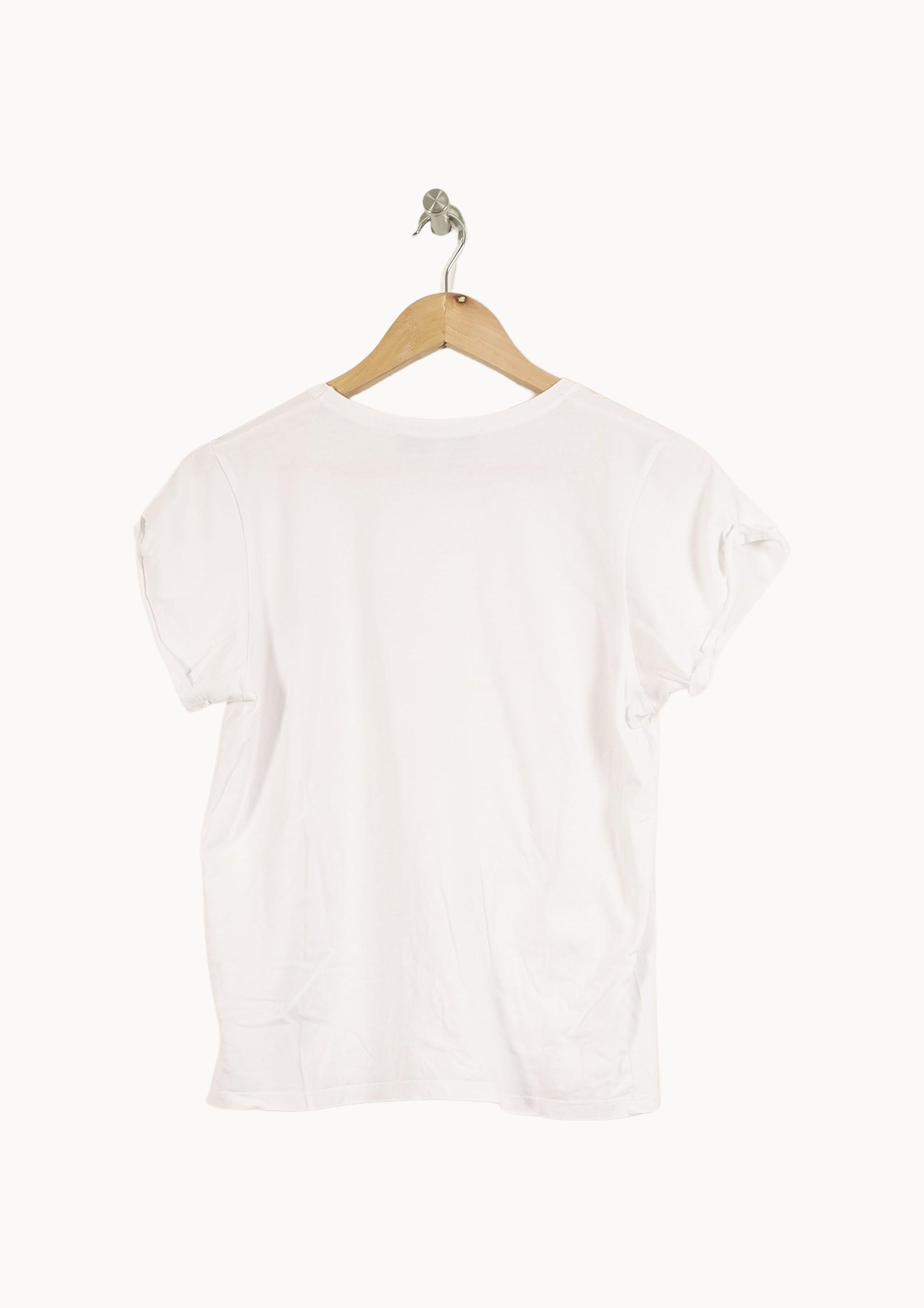 Tommy Badge T-shirt BALZAC PARIS - Seconde Main White