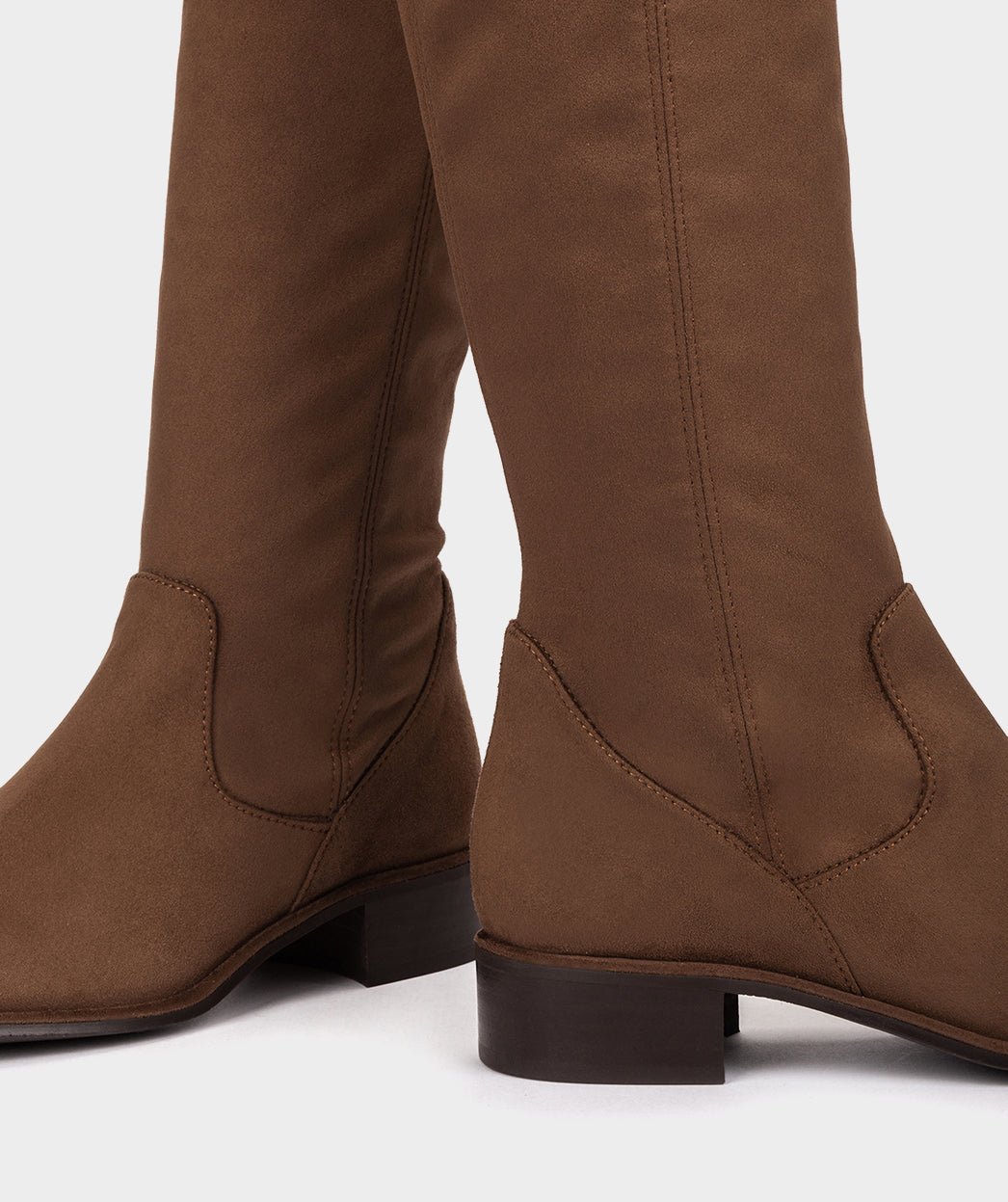 Brown stretch fabric boots PEDRO MIRALLES Brown