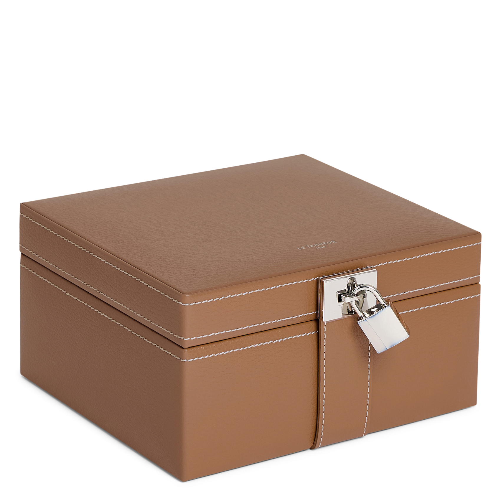 Leather jewelry box LE TANNEUR