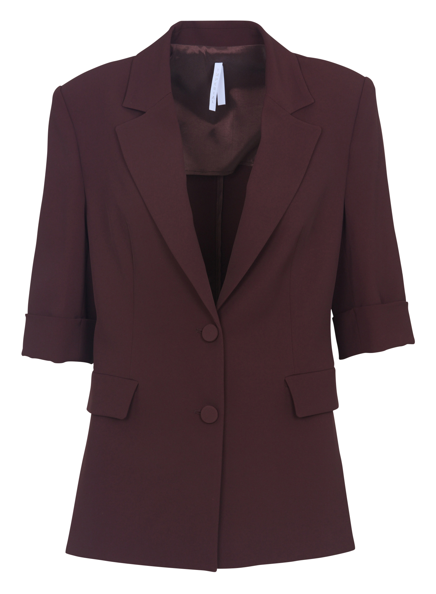 Straight tailored collar jacket IMPERIAL