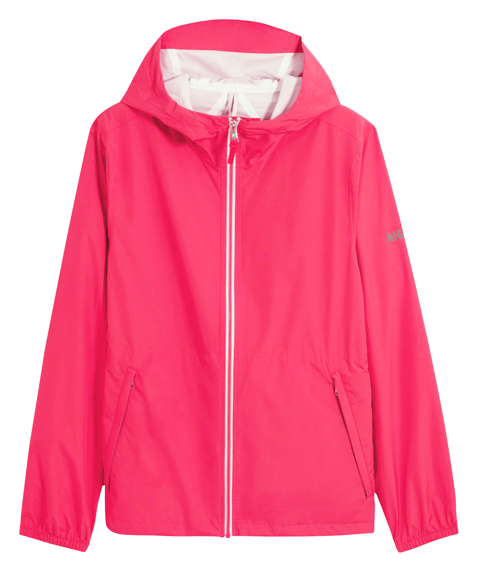 Veste coupe-vent unie à capuche AIGLE Rose