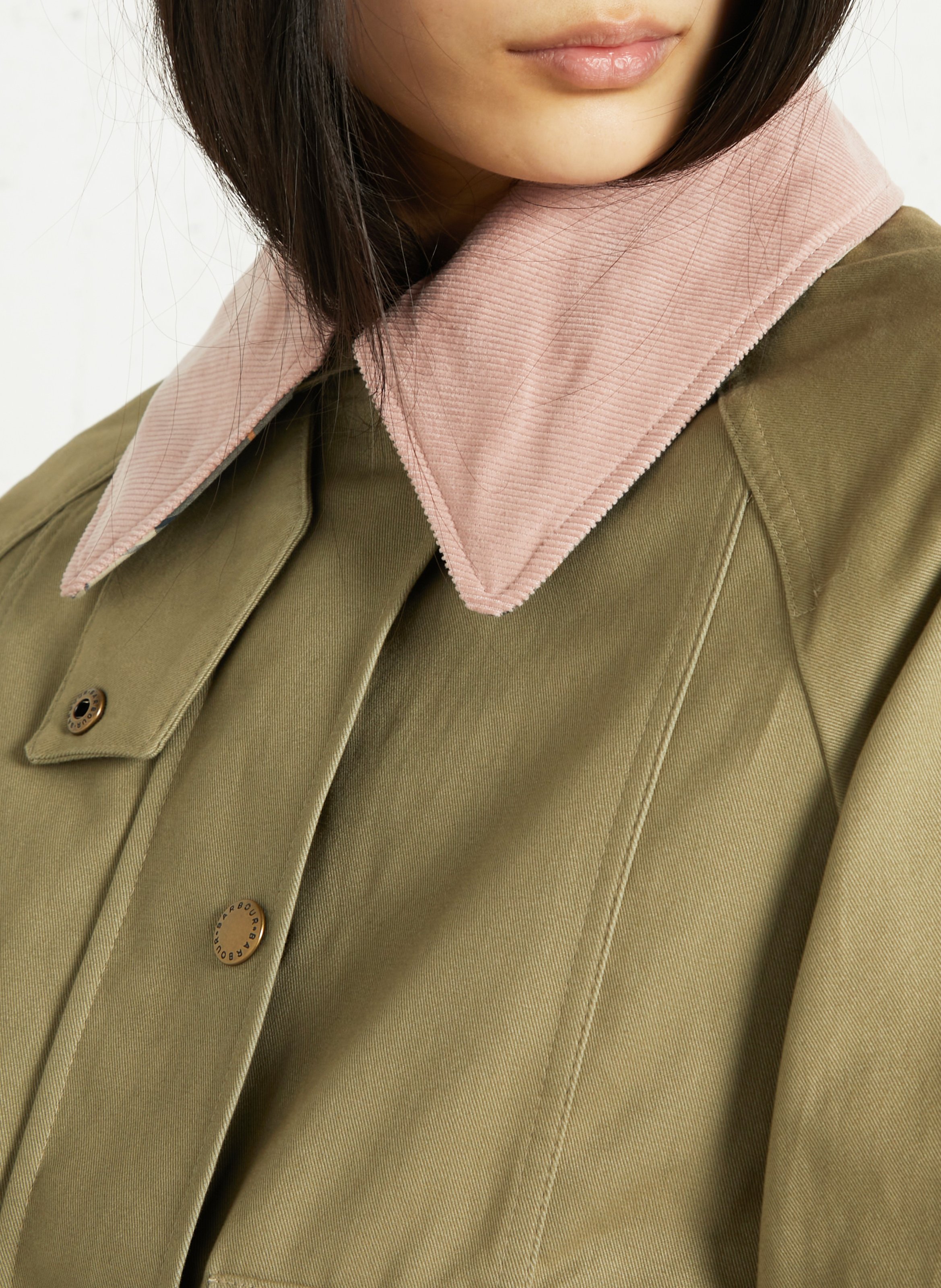 Baumwoll-Blazer BARBOUR Khaki