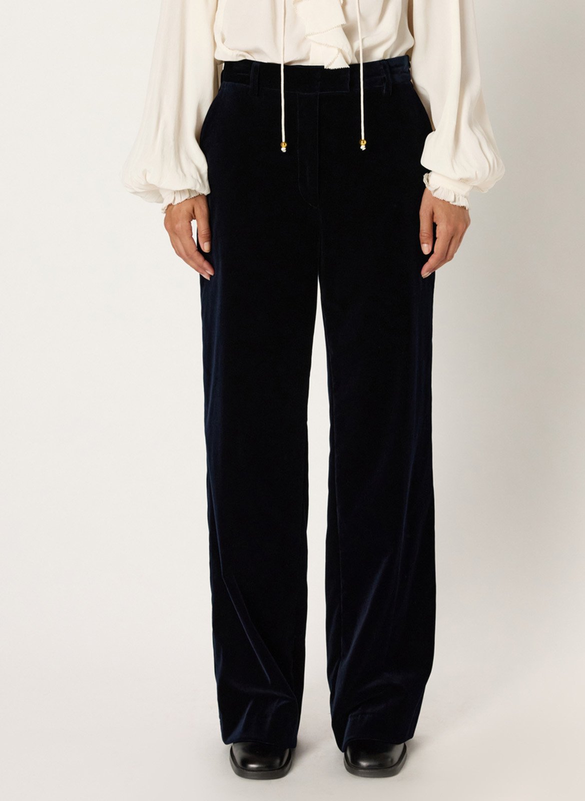 Cotton-blend chinos GERARD DAREL Blue