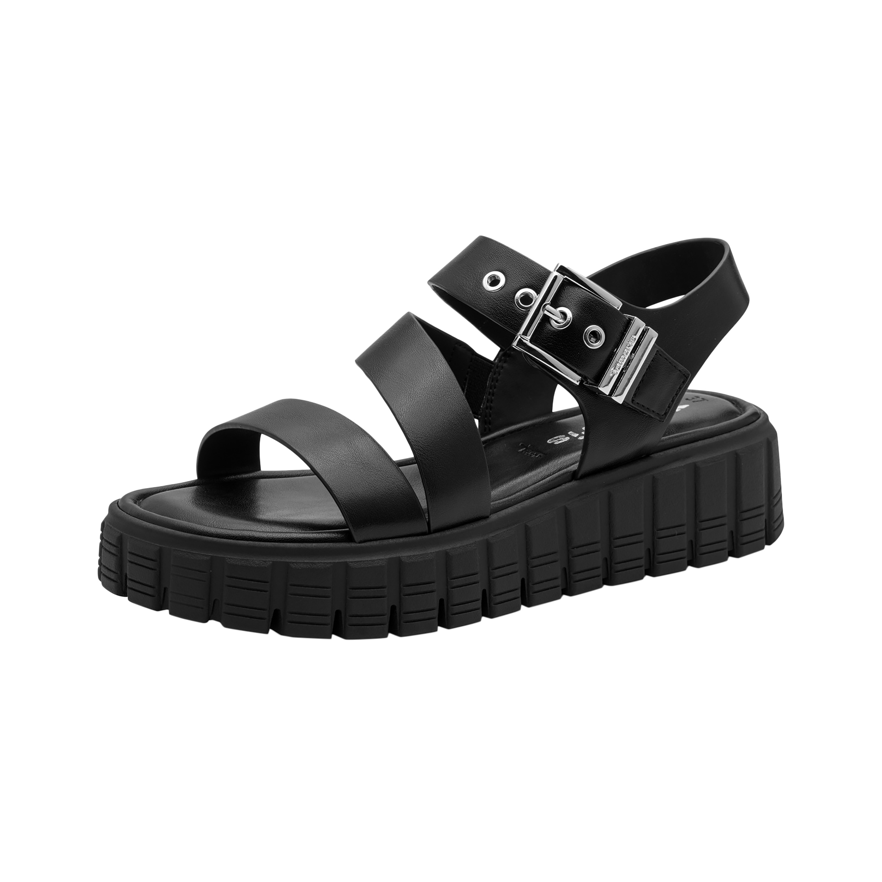 Velcro sandals TAMARIS Black