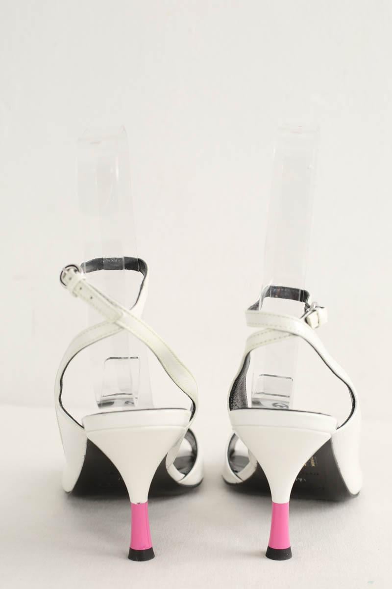 Talons KENZO - SECONDE MAIN Blanc