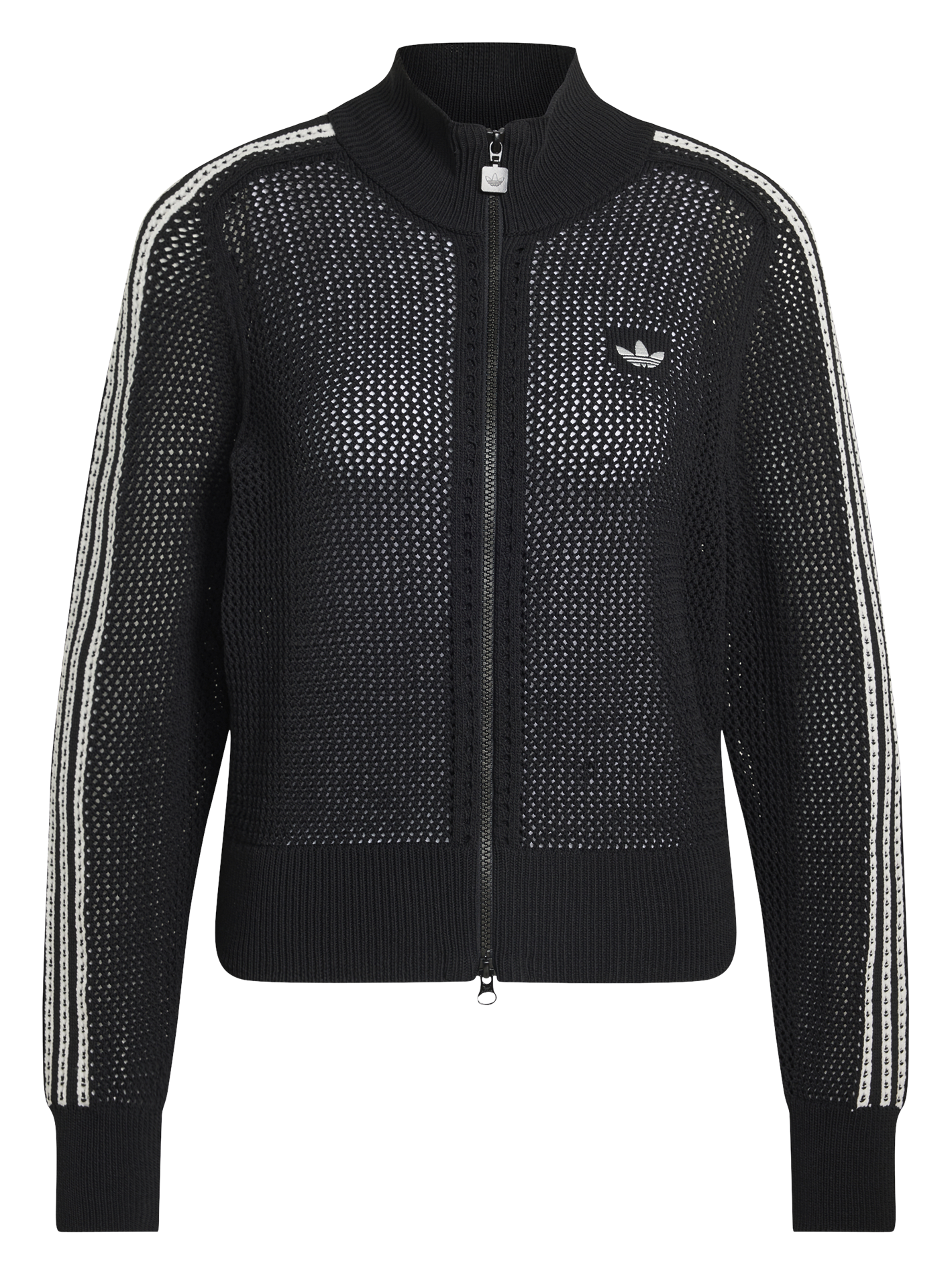 Veste zippée col montant ADIDAS Noir