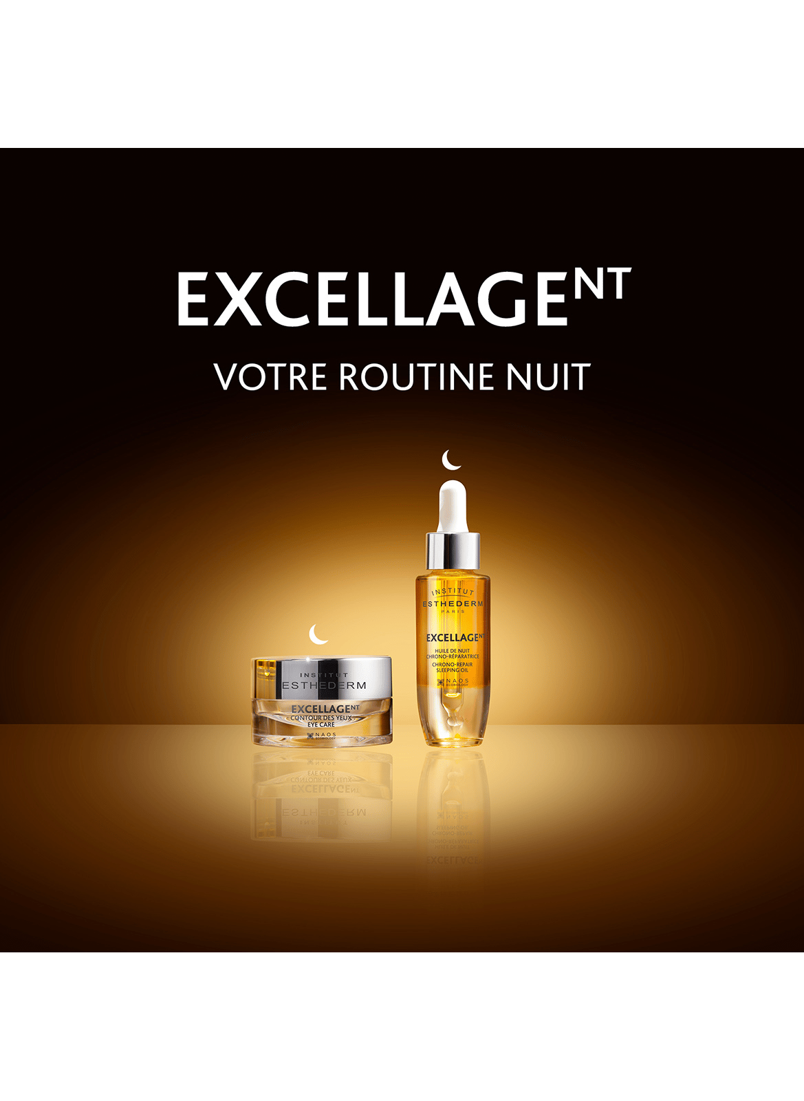 EXCELLAGE NT HUILE DE NUIT CHRONO-RÉPARATRICE ESTHEDERM No color