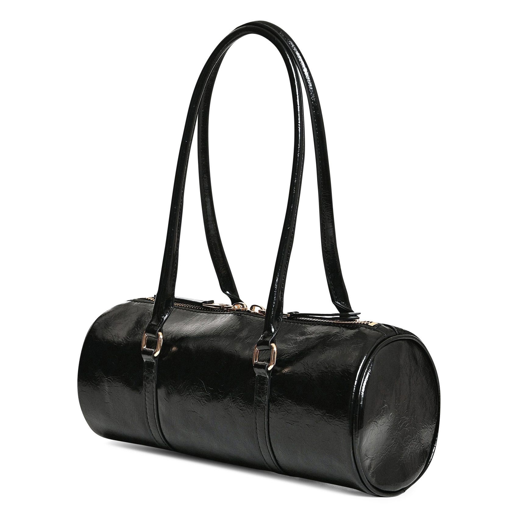 Sac porté épaule vernis ESSENTIEL ANTWERP Black