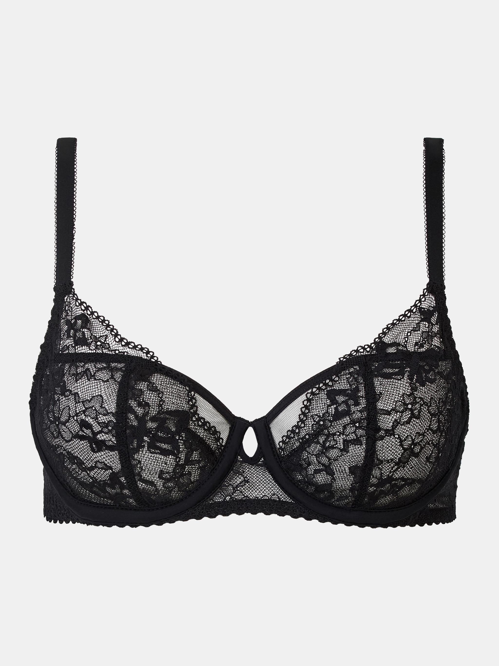 Demi-cup bra | Black CHANTELLE PULP Women