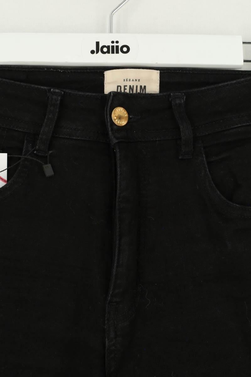 Slim-fit jeans SEZANE - Seconde main Black