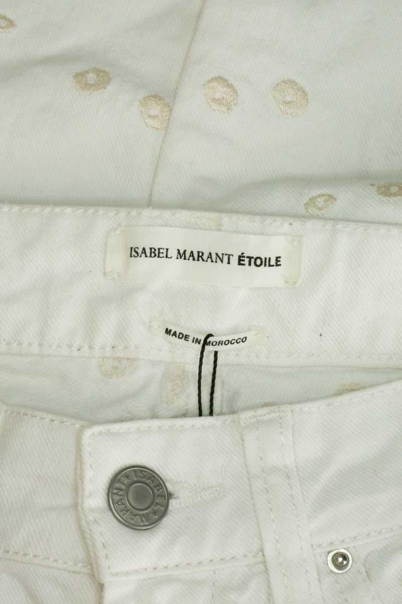 Slim-fit jeans ISABEL MARANT ÉTOILE - SECONDE MAIN White