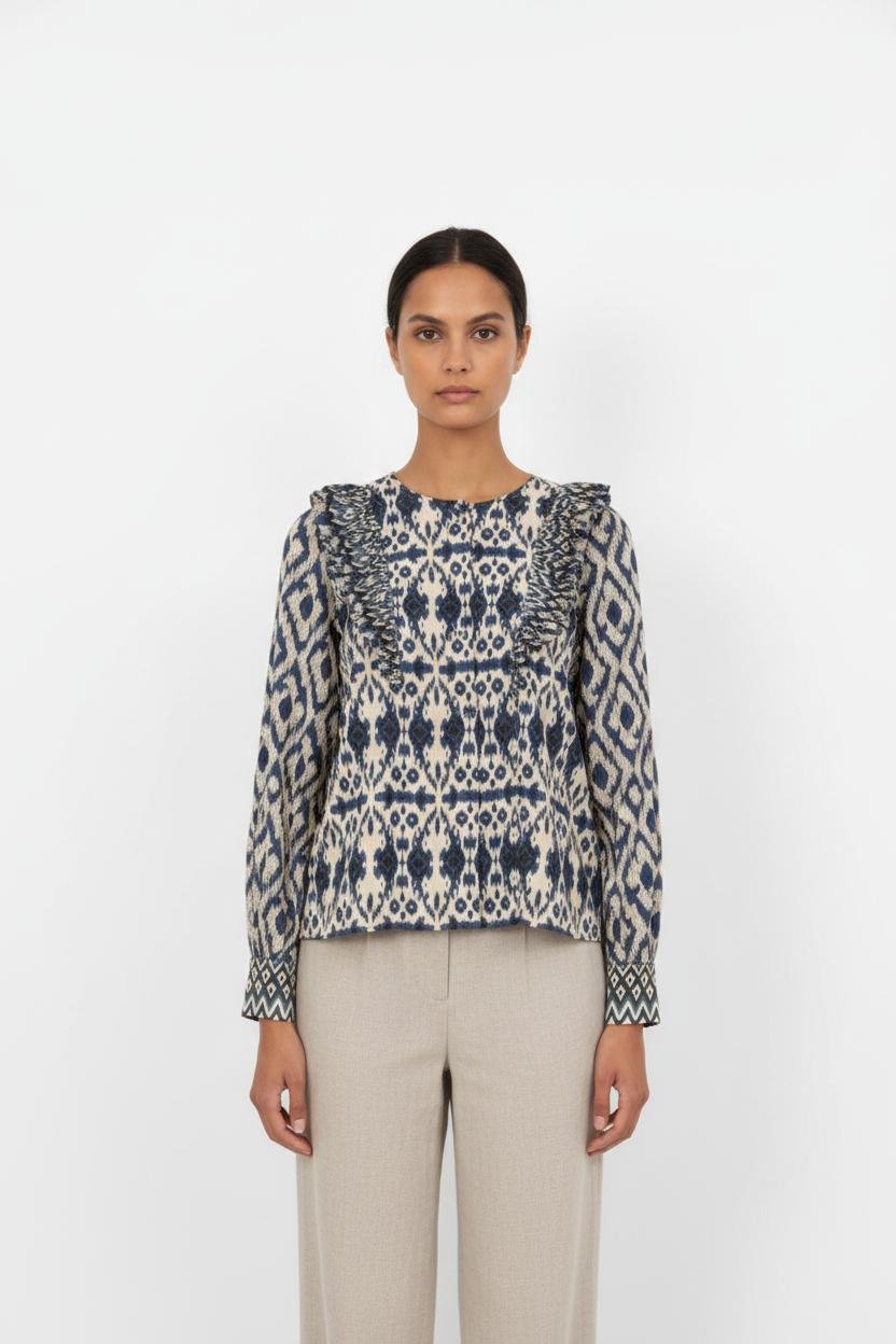 Blouse SEZANE - Seconde main Bleu