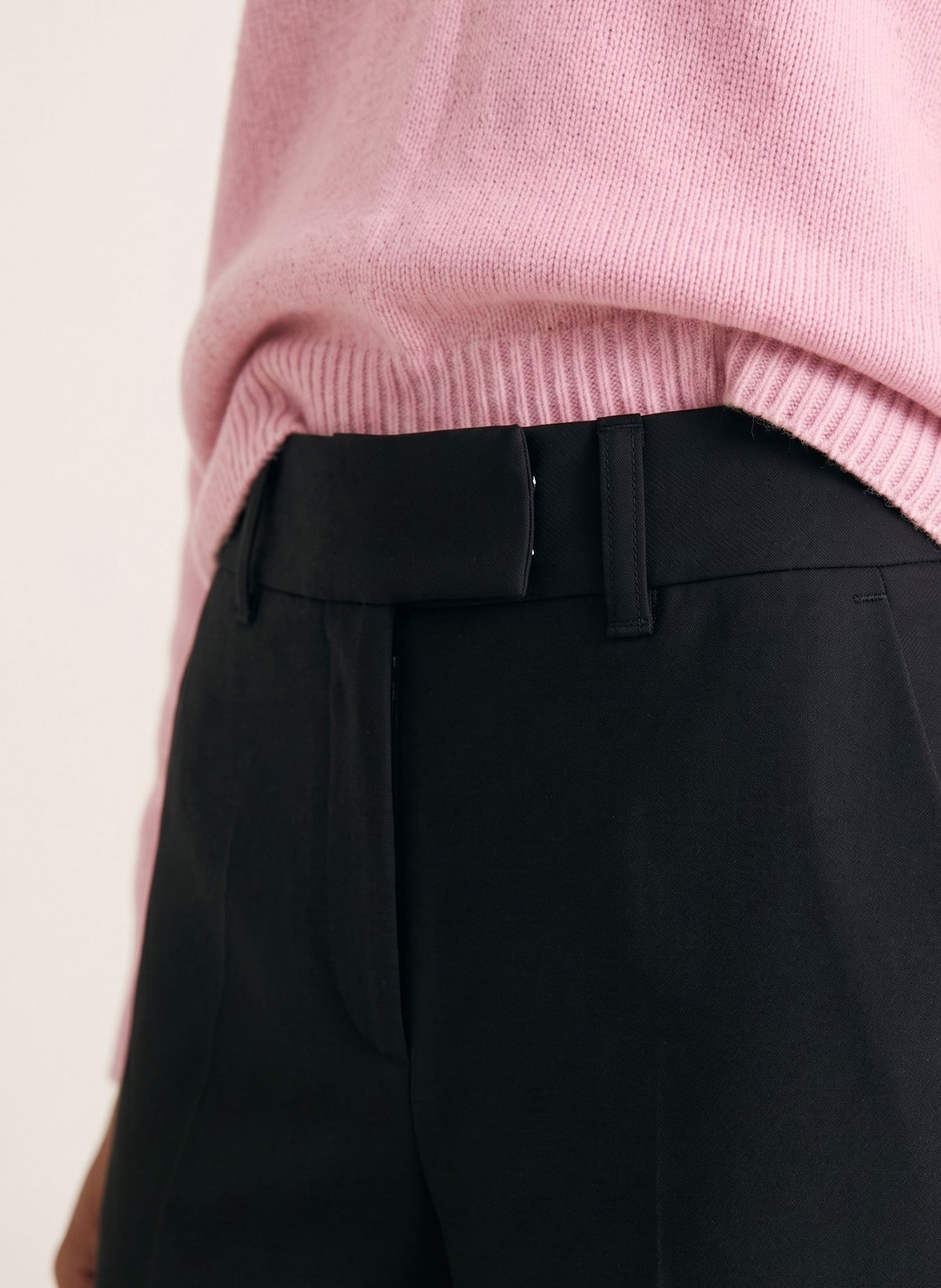 Pantalon droit large KOOKAI Noir