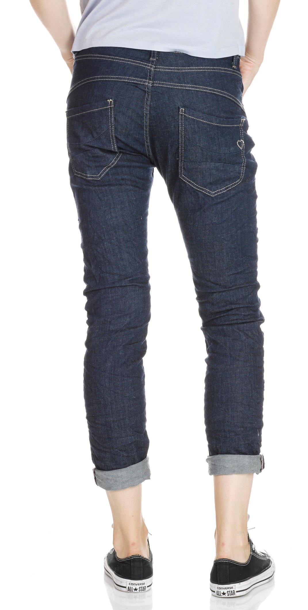 Buttoned boyfriend jeans PLEASE Blue