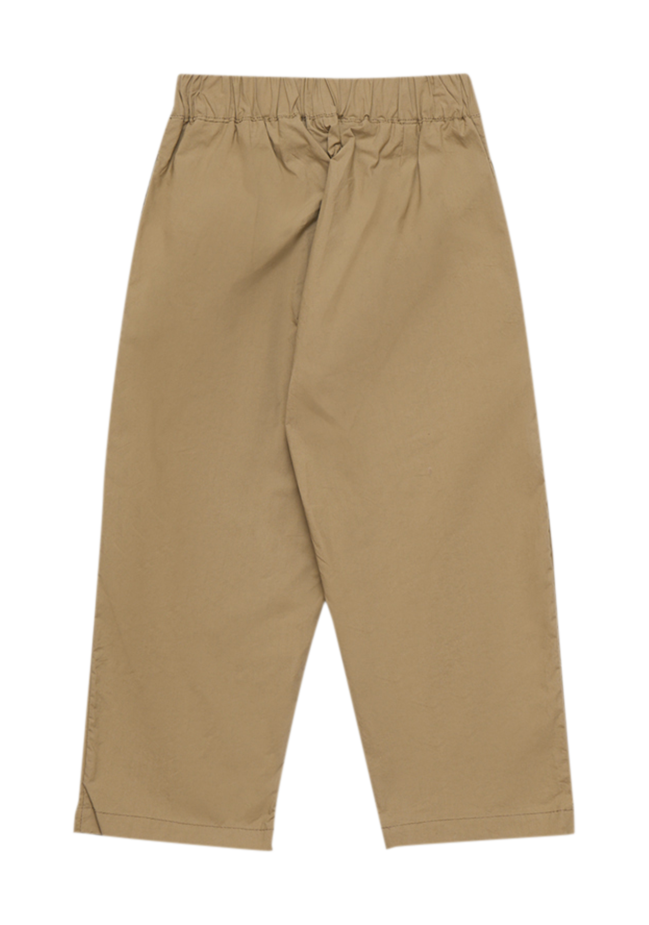 Straight-leg organic cotton pants THE NEW SOCIETY Khaki