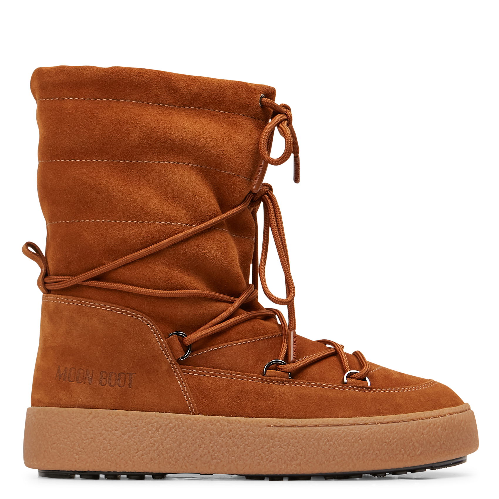 Bottines en cuir MOON BOOT Marron