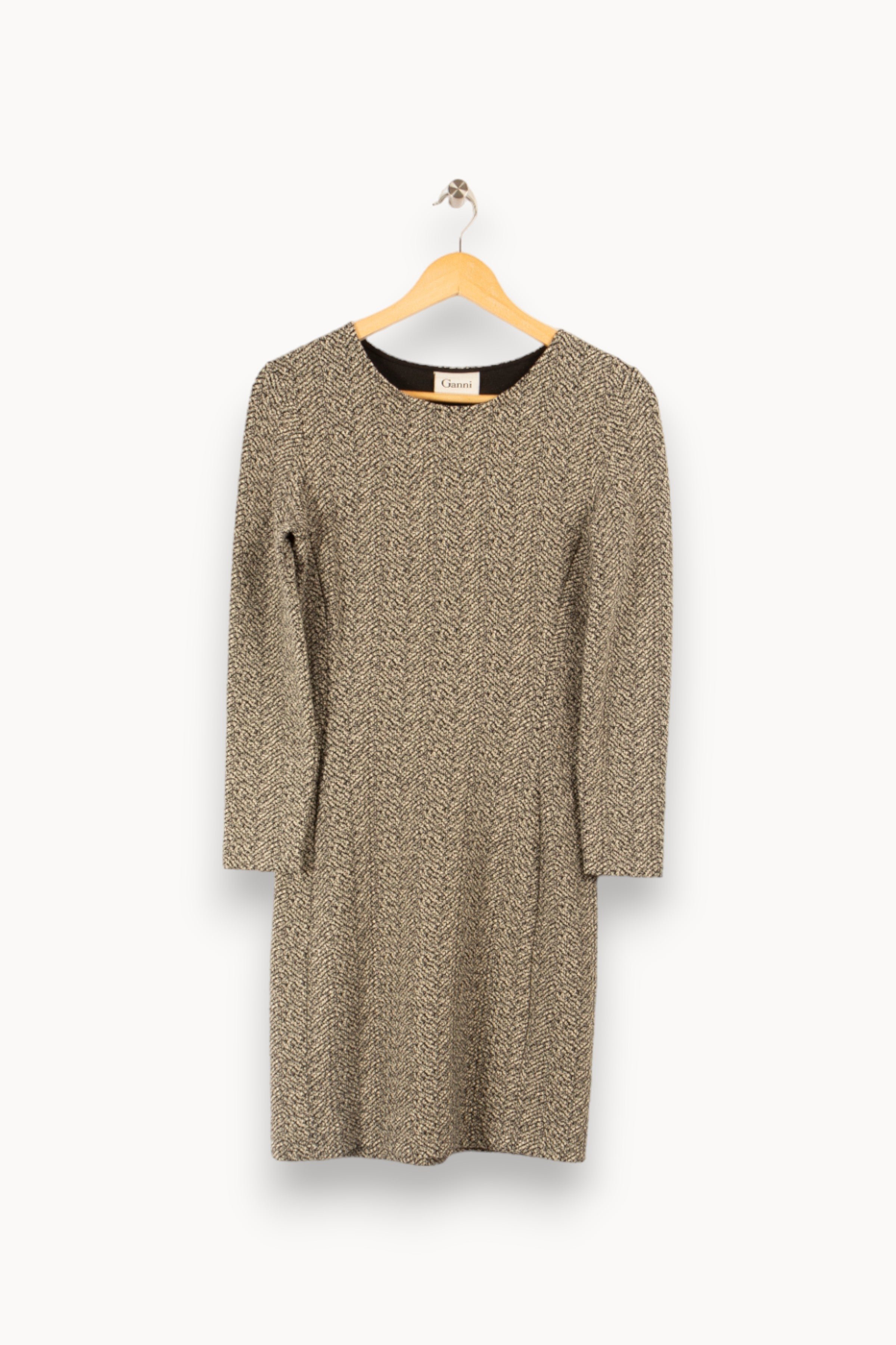 Dress GANNI - Seconde Main Grey