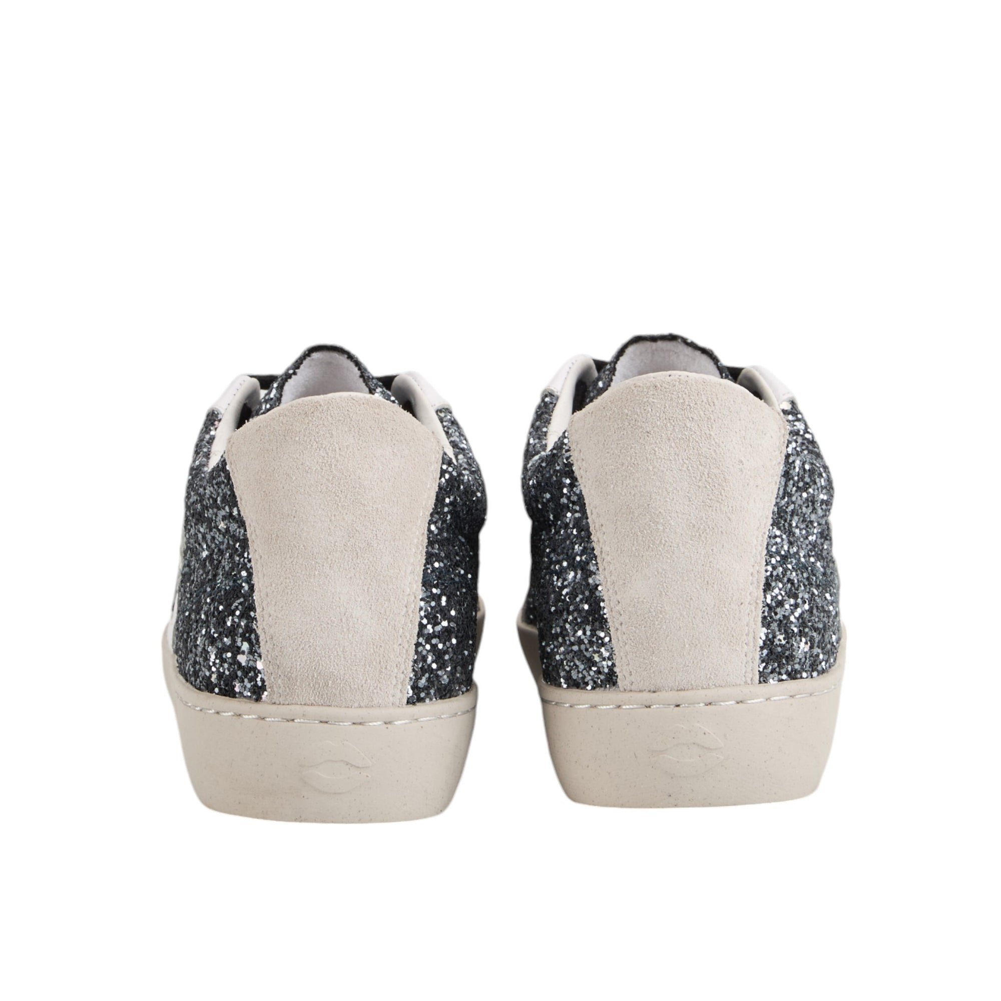 Jimmy leather sneakers BONS BAISERS PARIS Black