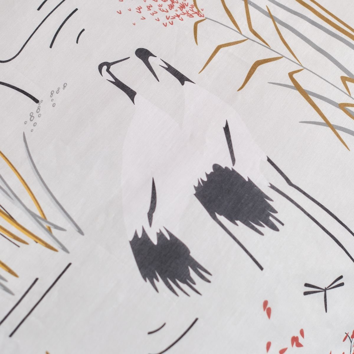 Printed cotton bed set TODAY LINGE DE MAISON Beige