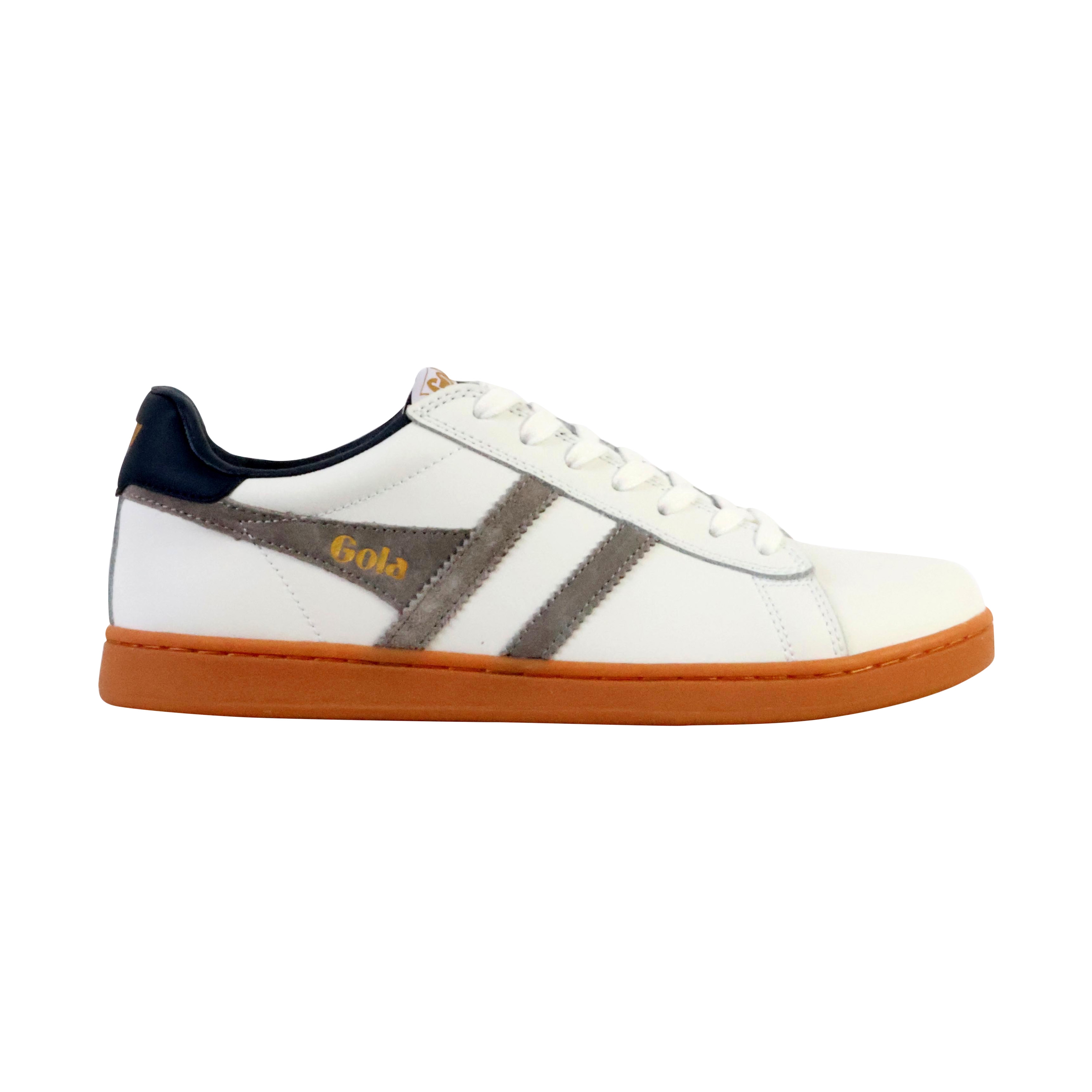 Leather sneakers equipe ii suede GOLA White