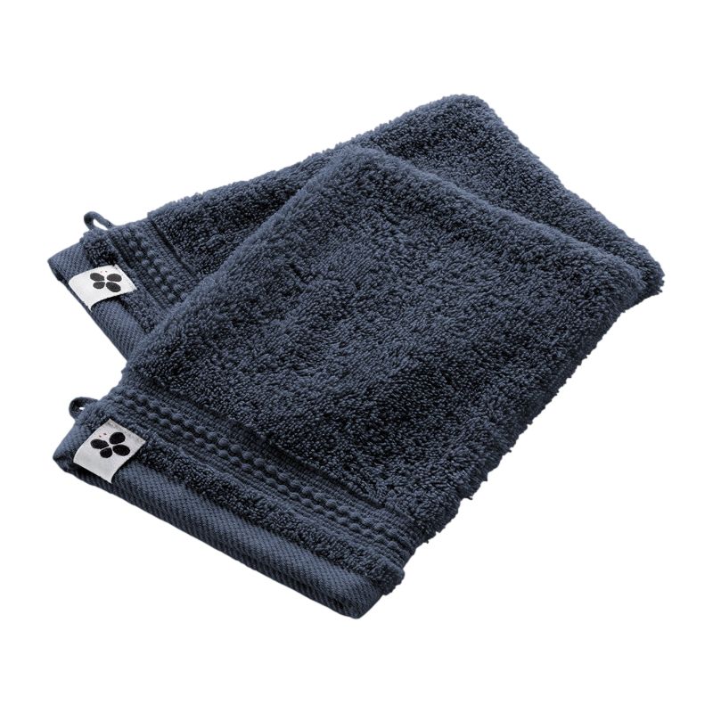 Set of 2 washcloths L'EFFET PAPILLON Multicolored