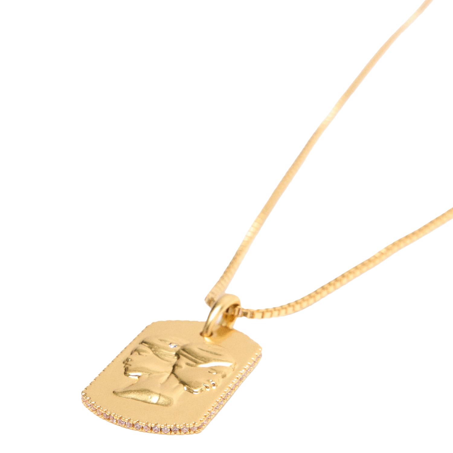 Halsketting van messing MAJE Goudkleurig