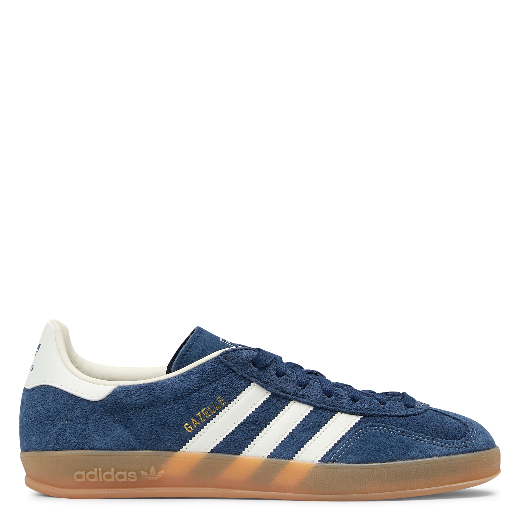 Baskets basses en cuir velours ADIDAS Bleu