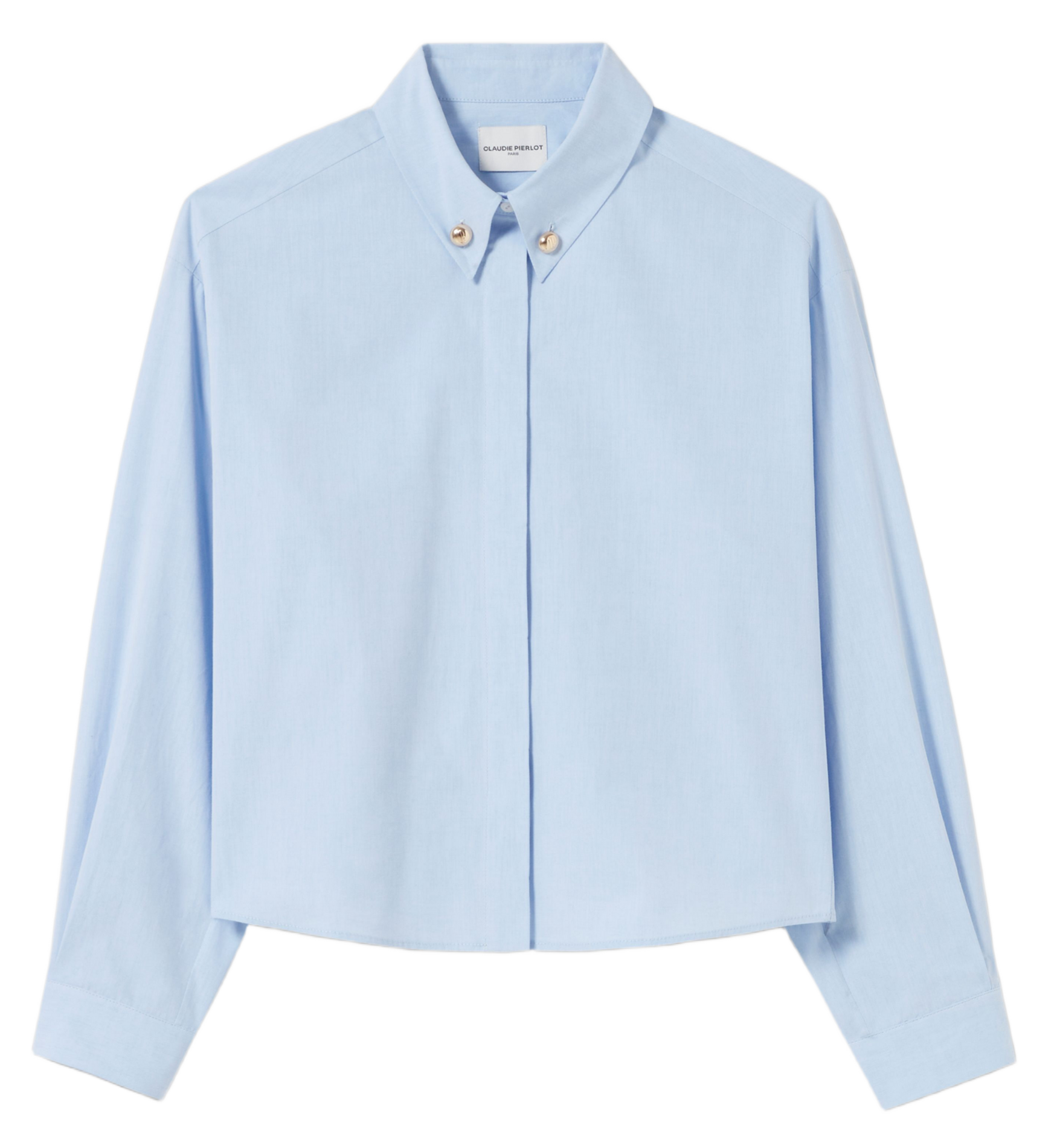 Colonel plain shirt CLAUDIE PIERLOT Blue