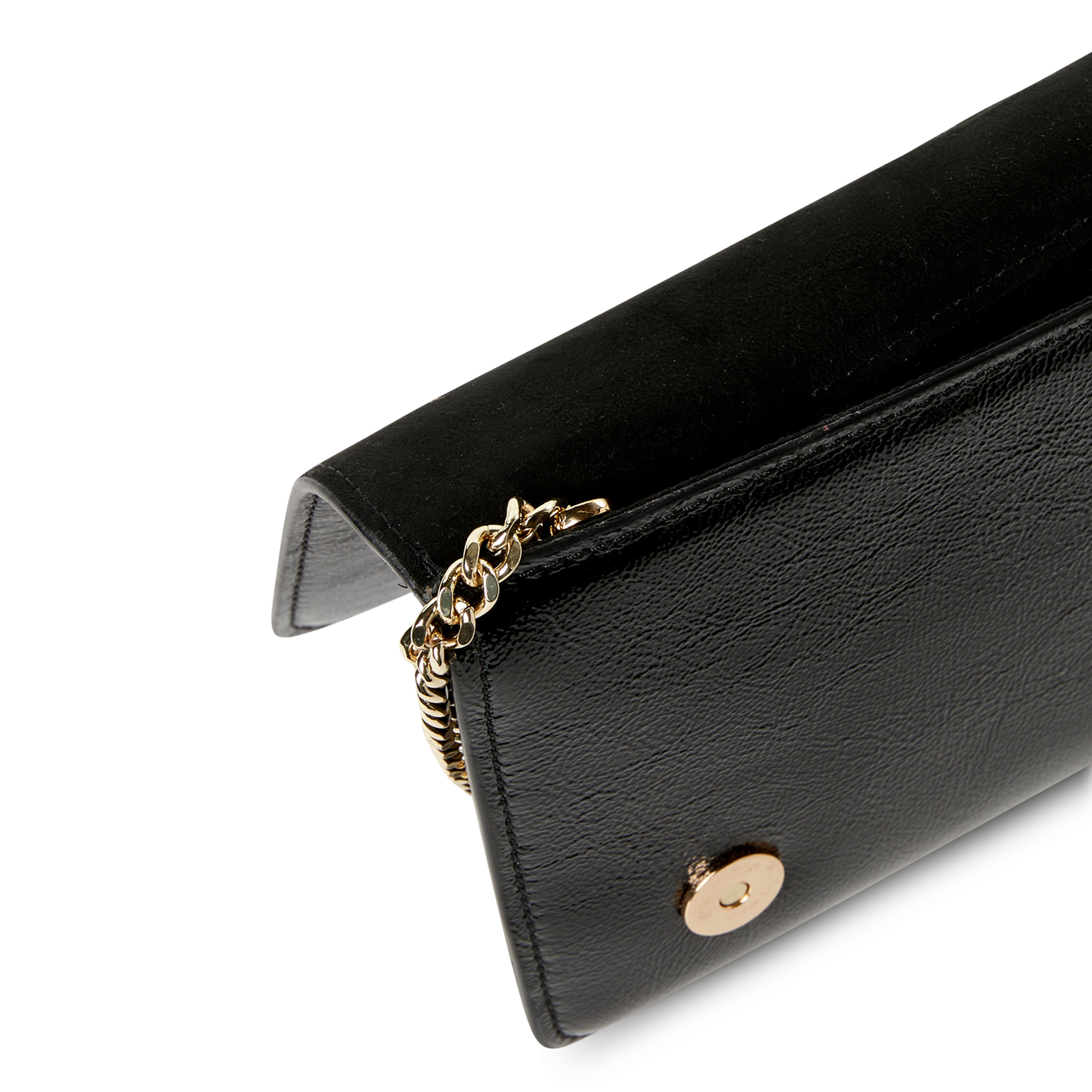 Lakleren clutch SAISON 1865 Zwart