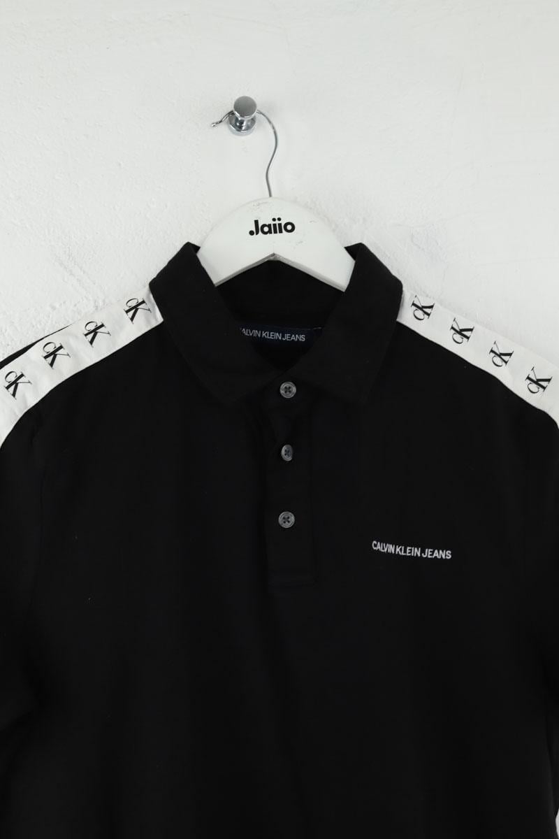 Cotton polo shirt CALVIN KLEIN - Seconde Main Black