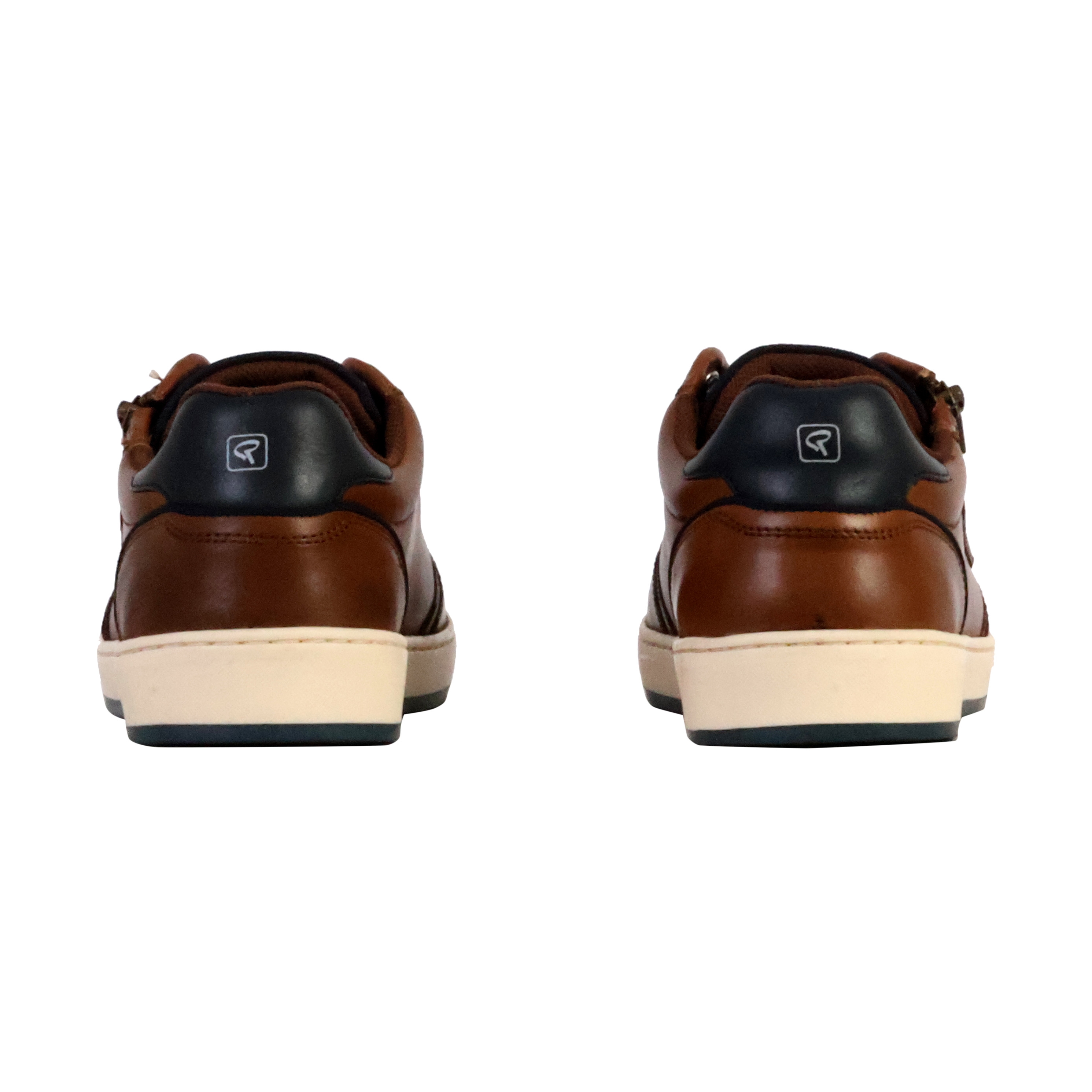 Leather basket "Missouri" REDSKINS Brown