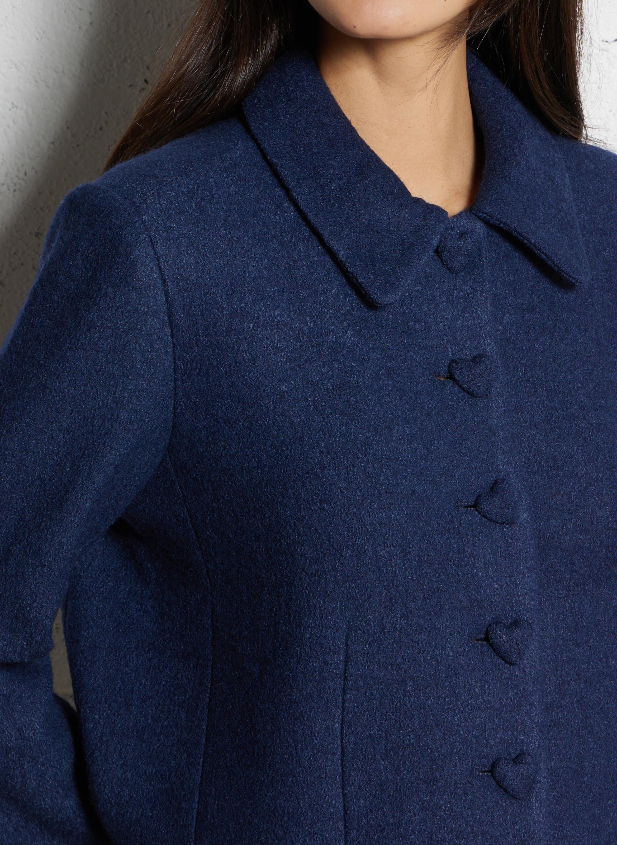 Jack met klassieke kraag FABIENNE CHAPOT Blauw