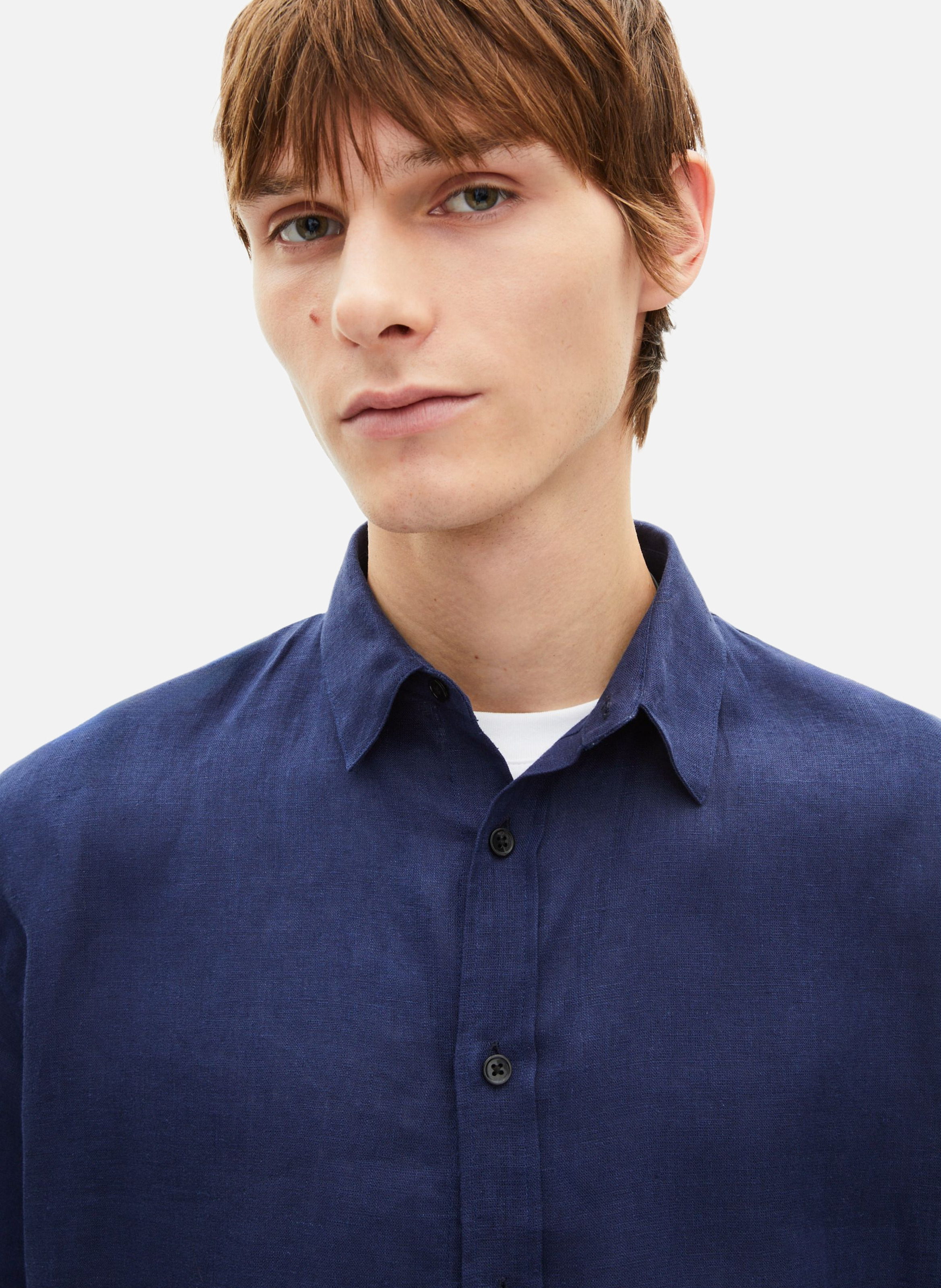 Linen shirt THE KOOPLES Blue