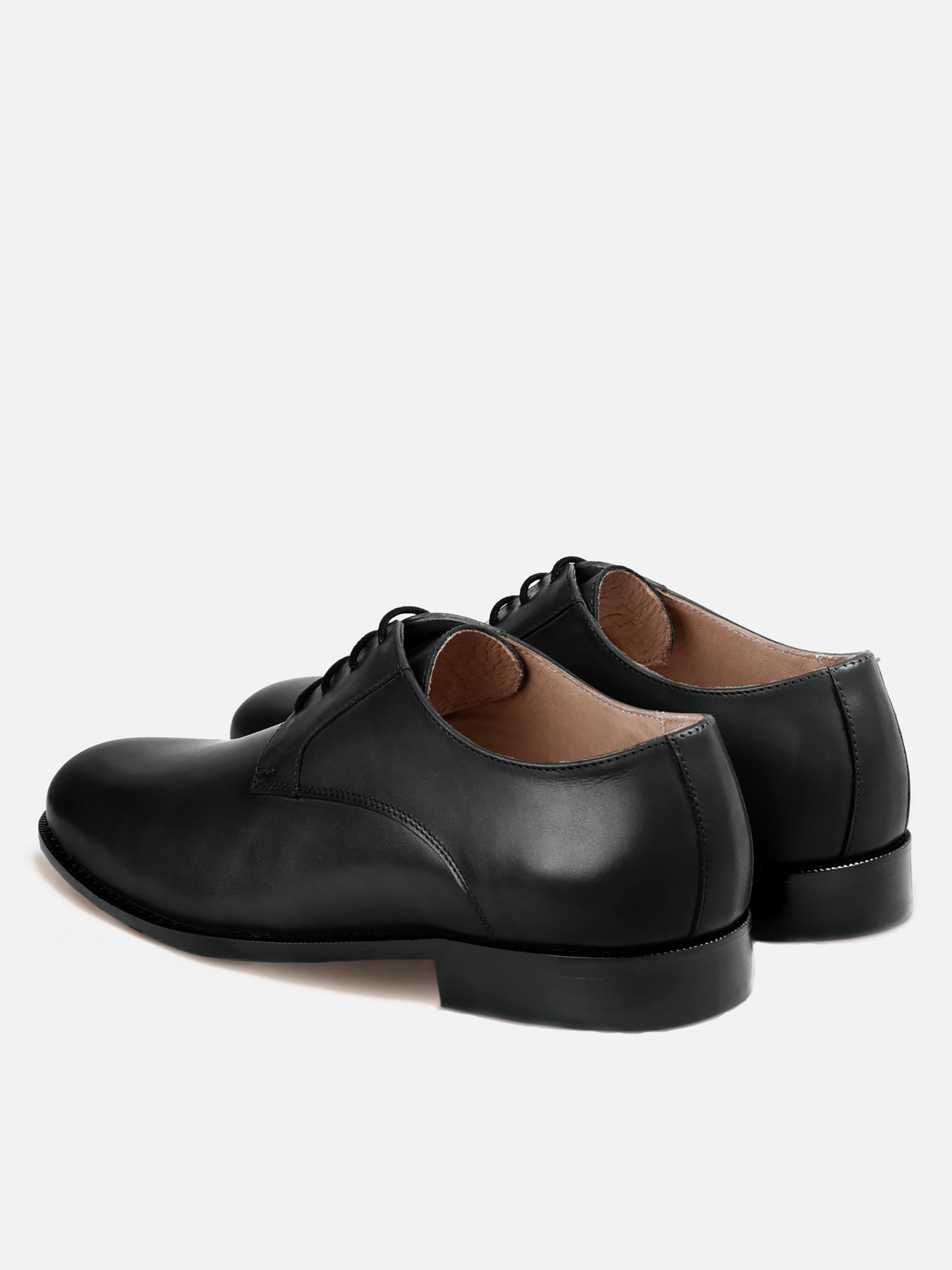 <p>Adam black leather Oxfords</p> JULES & JENN Black