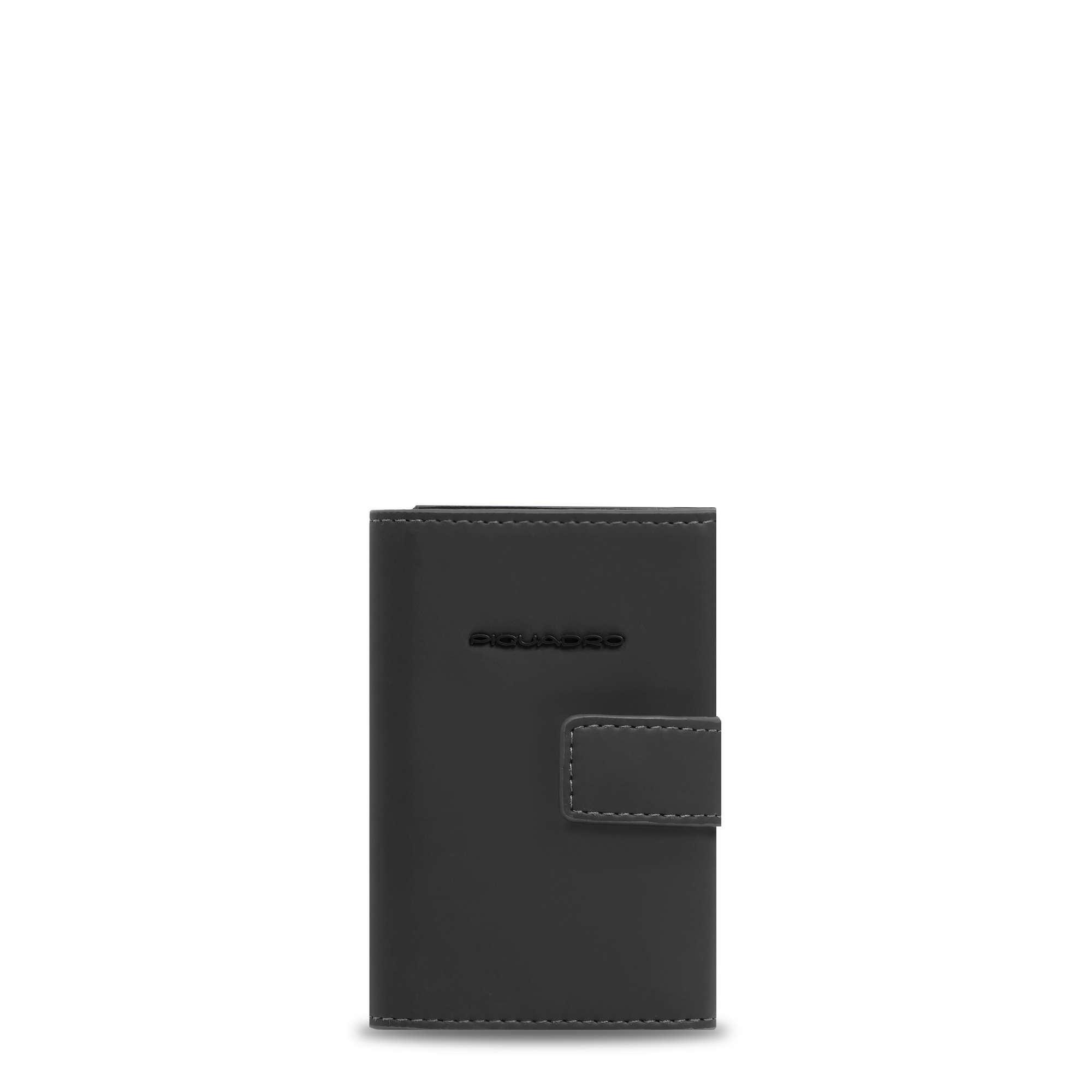Automatic pop-up cardholder PIQUADRO Black