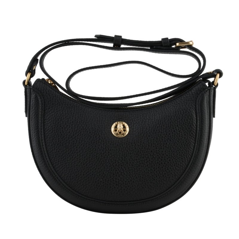 Calfskin leather shoulder bag POURCHET