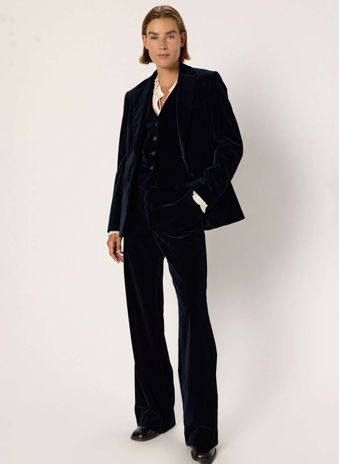 Cotton-blend chinos GERARD DAREL Blue