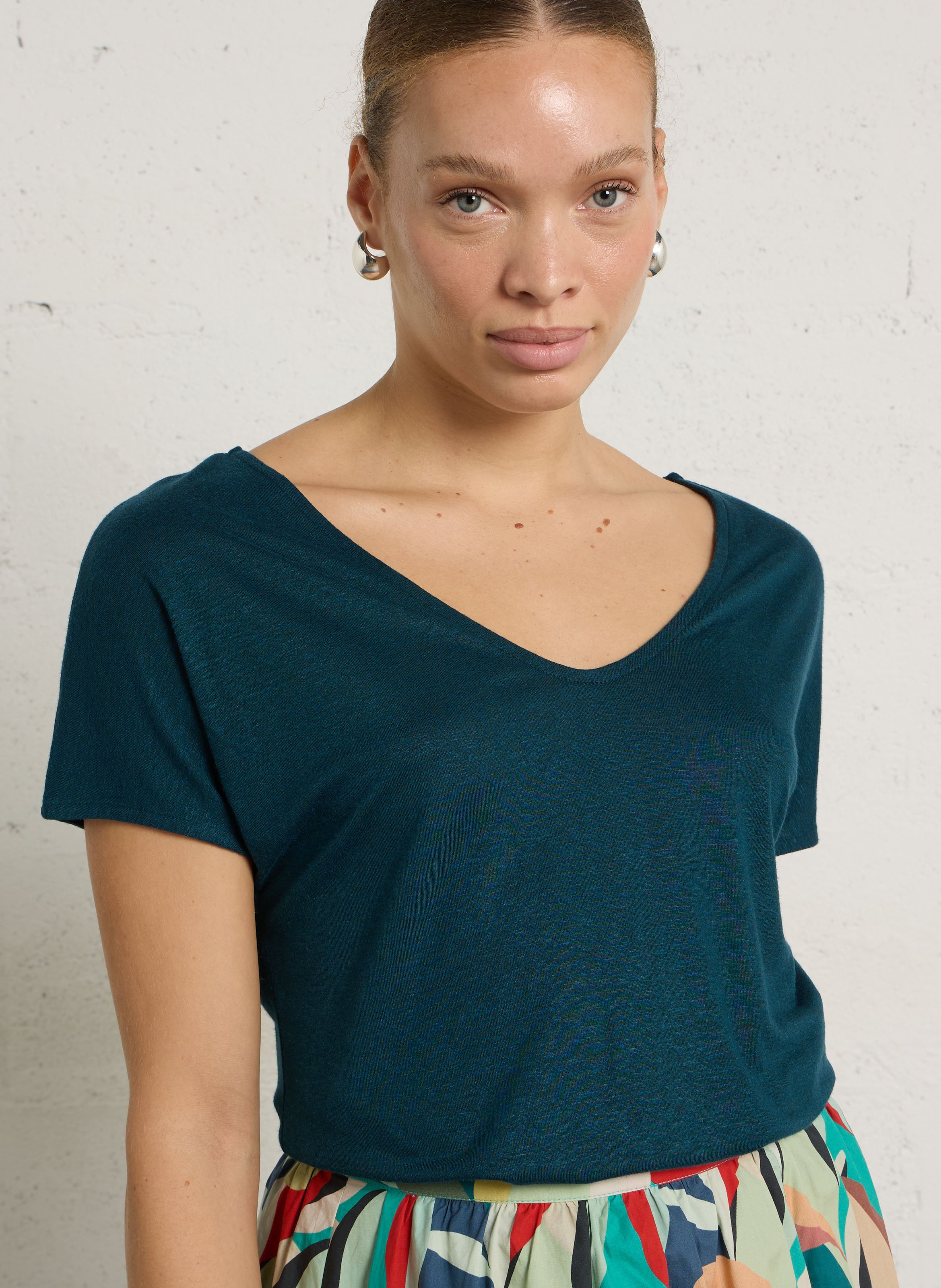 Tee-shirt manche courtes fluide uni NICE THINGS