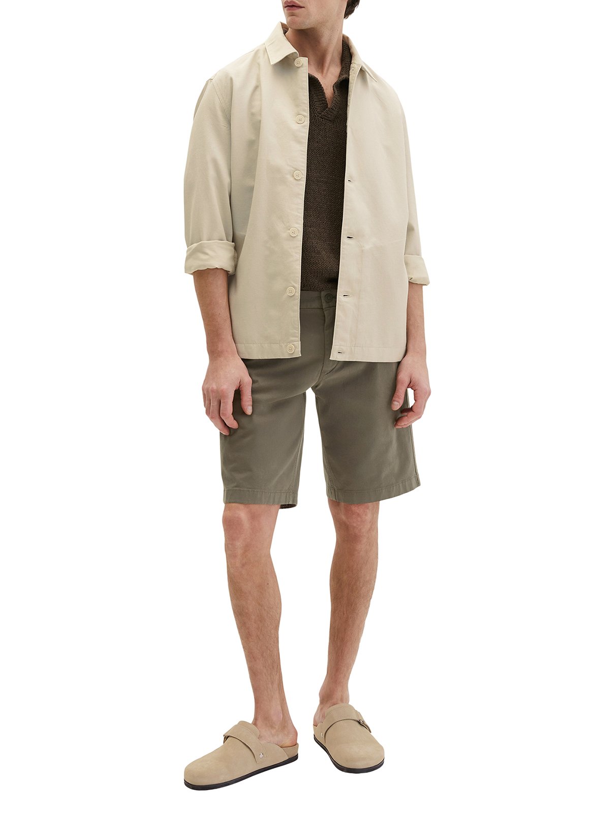 Chemise col classique MARC O'POLO Beige