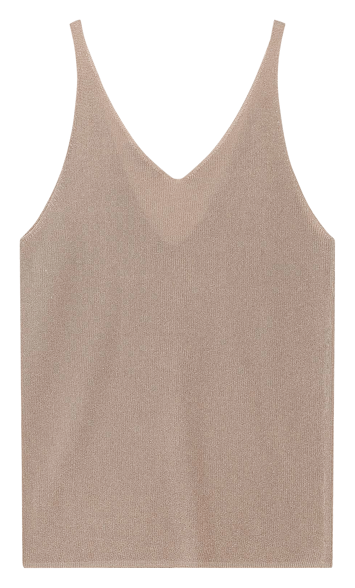 Débardeur col V  GRACE ET MILA Doré